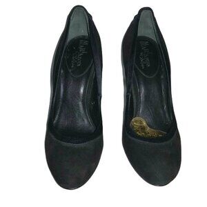 Maria Sharapova By Cole Haan Black Suede High Heel Pumps Size 8 Womens Dress Sho
